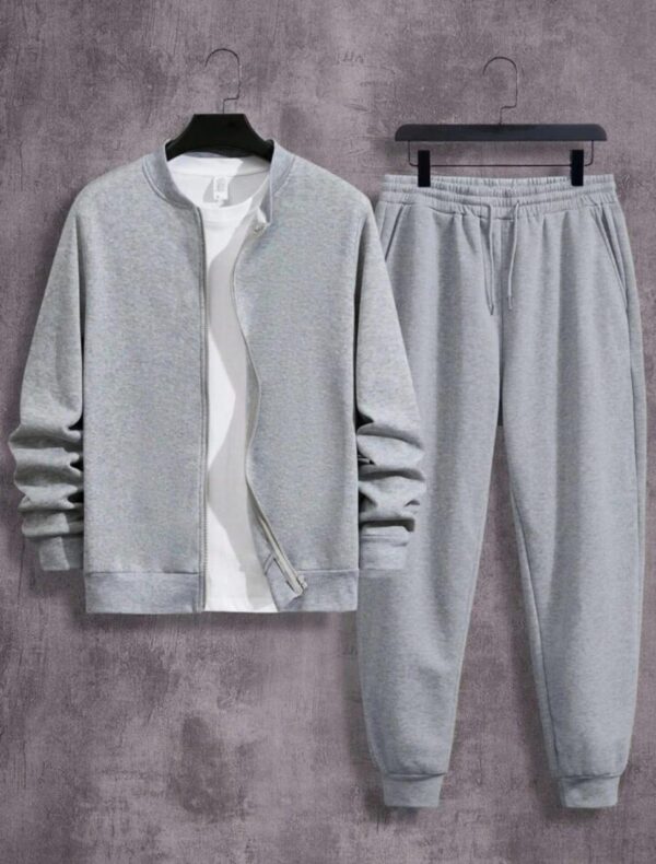 2Pc Men Zipper + Trouser (Tracksuit)