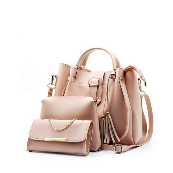 BagX 3Pcs Leather Handbag - Image 5