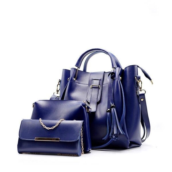 BagX 3Pcs Leather Handbag - Image 7