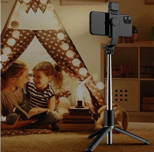 SELFIE STICK WITH LED TRIPOD STAND - Image 5