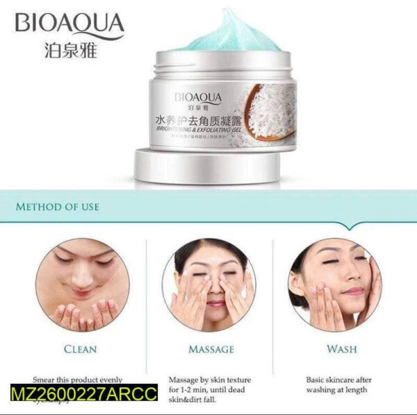 Bio Aqua Rice Brightening & Exfoliating Gel Cream - Image 3