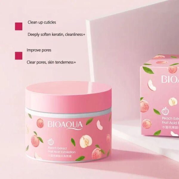 Bioaqua Peach Extract Exfoliating Face Gel - Image 4